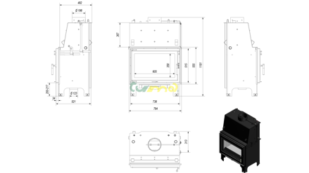 aquario o12 rozmery