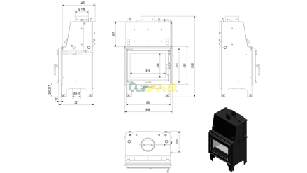 aquario z10 rozmery