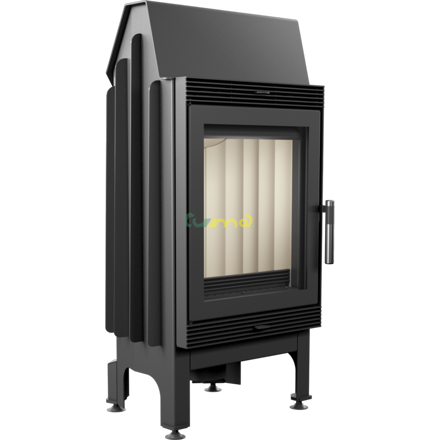 Kratki Blanka 8kw teplovzdušná oceľová krbová vložka