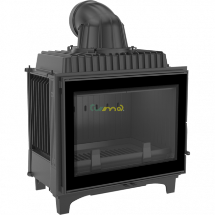 Kratki Franek 12 - 12kw teplovzdušná liatinová krbová vložka