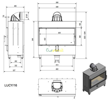 lucy 16kw rozmery