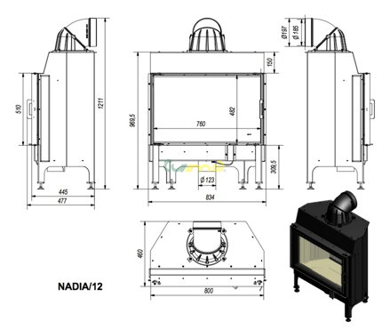 nadia 12kw rozmery