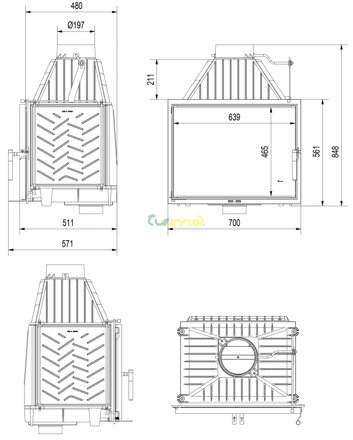 zosia 12kw rozmery