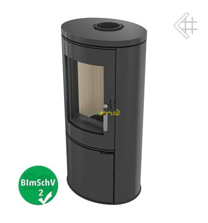 Kratki Koza AB 8kw teplovzdušné oceľovoliatinové krbové kachle koza AB detail 2