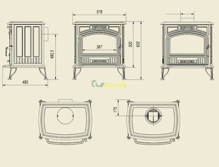 Koza k6 asdp rozmery