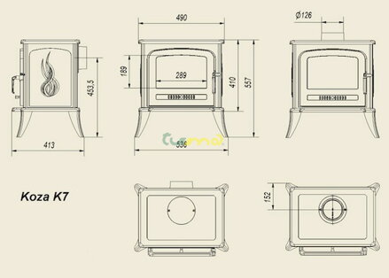 koza k7 asdp rozmery
