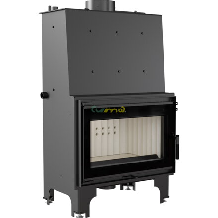 Kratki Aquario O16 GLASS 16kw teplovodná oceľová krbová vložka
