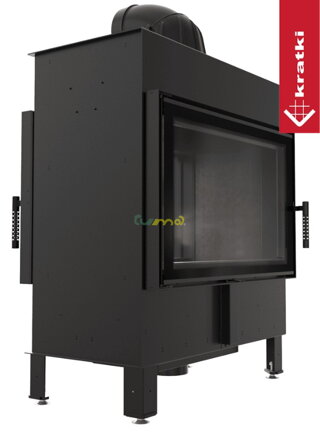 Kratki Lucy 14 Tunel 14kw teplovzdušná oceľová krbová vložka