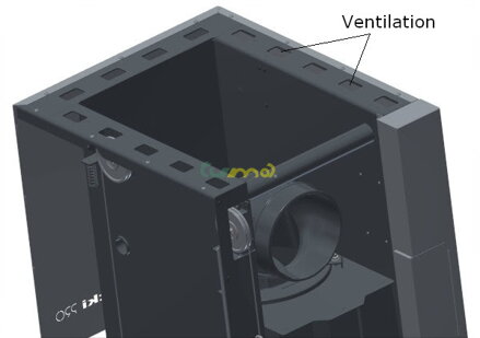 KRATKI NBC 500/500 - ventilácia