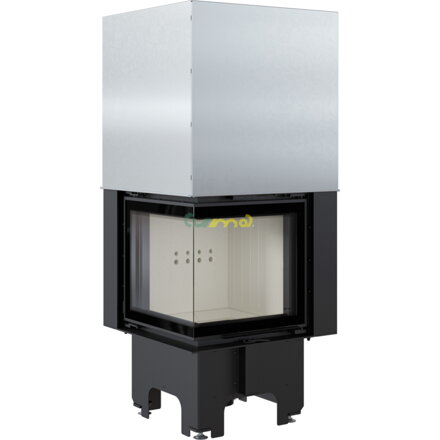 Kratki VN 480/480 ľavá so zdvihom 8kw oceľová krbová vložka