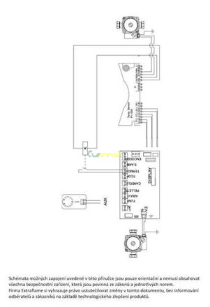 Comfort Idro - schéma zapojenia elektroinštalácie 6