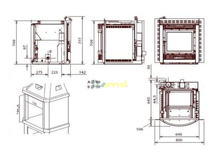 Comfort Idro - rozmery