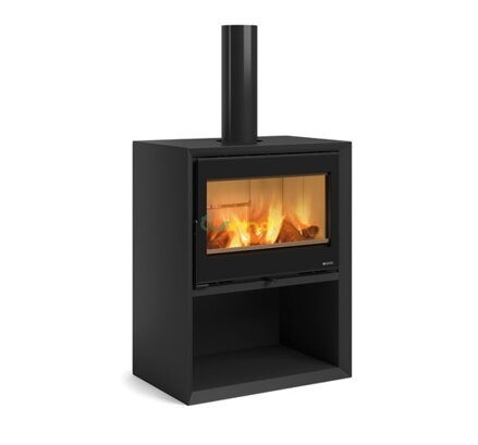 La Nordica Dante.16 Con Portalegna 12,4kw teplovzdušné krbové kachle