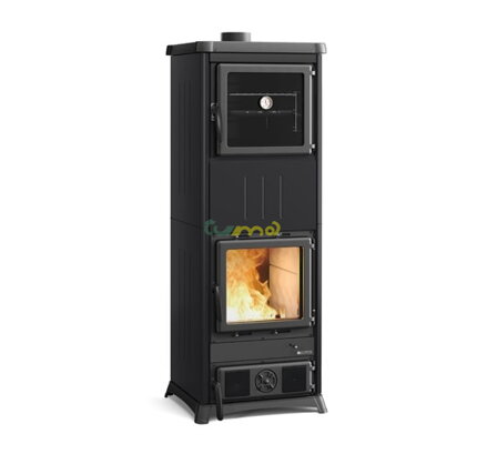 La Nordica Nova Steel s rúrou 11,8kw teplovzdušné krbové kachle