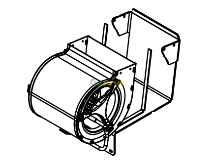 EDILKAMIN ventilátor ohriateho vzduchu kód 1148500