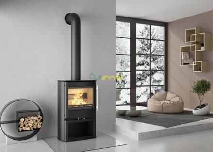 Nordflam Asker 6,5kw teplovzdušné krbové kachle