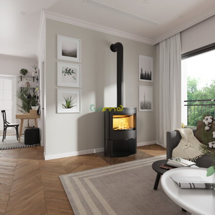 Nordflam Bolonia 10,5kw teplovzdušné krbové kachle