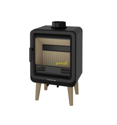 Nordflam Flam 5kw teplovzdušné krbové kachle