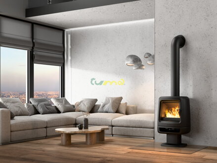 Nordflam Pillar 5,7kw teplovzdušné krbové kachle