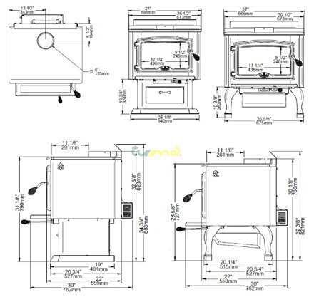 osburn 2000 rozmery