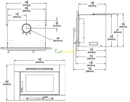 Osburn matrix insert rozmery