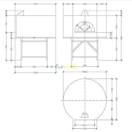 Traditional 140 - rozmery