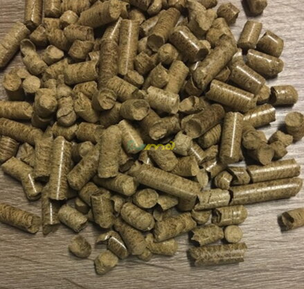 Drevné pelety 6mm vrece 15kg 