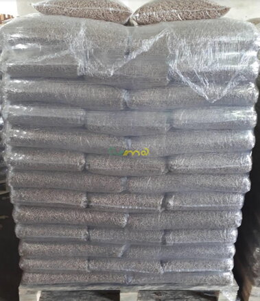 Drevné pelety 6mm vrece 15kg 