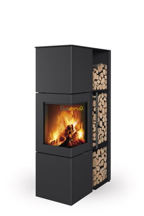 ROMOTOP ESQUINA H 30 čierny plech