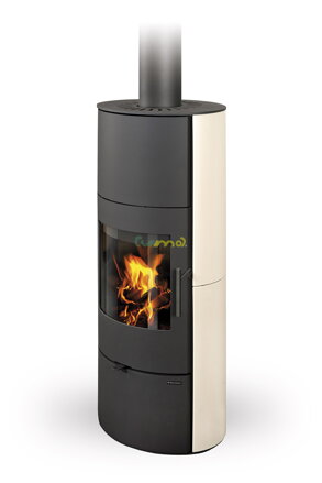 Romotop EVORA H 10 keramika 6,6kw teplovzdušné krbové kachle
