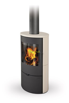 Romotop EVORA 10 keramika 6,6kw teplovzdušné krbové kachle
