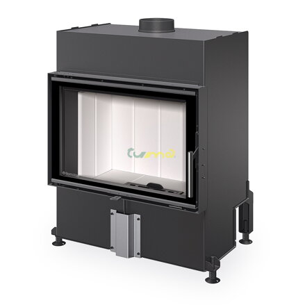 Romotop Heat 4G 70.50.04 14,3kw teplovzdušná oceľová krbová vložka rovná