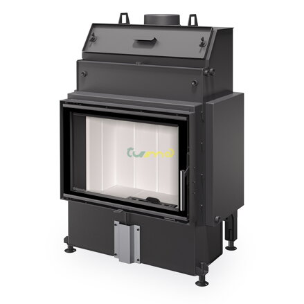 Romotop Heat W 4G 70.50.04 20,3kw teplovodná oceľová krbová vložka rovná