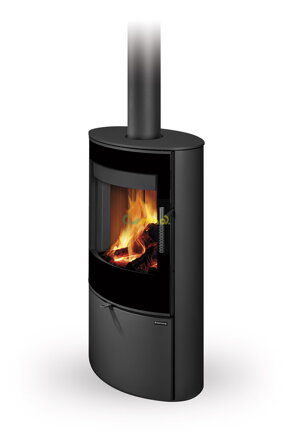 Romotop SONE G 30 čierny plech 8,2kw teplovzdušné krbové kachle