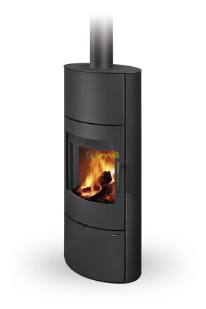 Romotop SONE H 30 čierny plech 8,2kw teplovzdušné krbové kachle