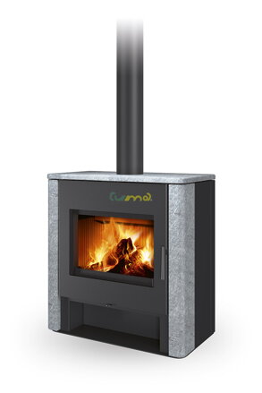 Romotop TELDE 20 kameň mastenec 14,2kw teplovodné krbové kachle