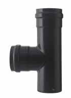 SAVE Dymovod k peletovej peci T-kus o120/90° čierny smalt PN1205F