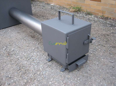 Udiareň Steel OutFire 50 - detail