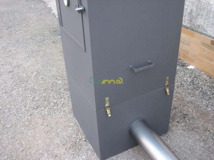 Udiareň Steel OutFire 50 - detail