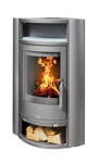 ABX Polar 6 rohový 6,5kw teplovzdušné krbové kachle
