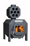 LS Falco ECO 20kw teplovzdušné krbové kachle s ventilátorom vrátane presklených dvierok