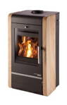 Haas+Sohn Avesta II pieskovec 10,3kw teplovodné krbové kachle