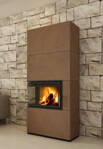 Hein SOLID L copper 8kw teplovzdušný kachľový krb