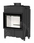 Romotop KV Dynamic B2G 66.50.01N 12kw teplovzdušná oceľová krbová vložka rovná,zadné prikladanie s CPV
