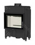 Romotop KV Dynamic B2G 66.50.13N 7kw teplovzdušná oceľová krbová vložka rovná s CPV, trojité presklenie,zadné prikladanie s CPV