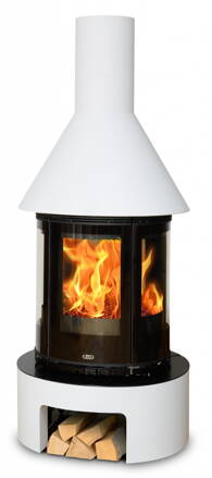 ABX Vermont 5kw teplovzdušné krbové kachle