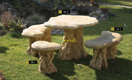 Záhradné sedenie - stôl sk1