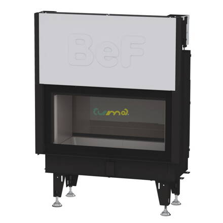 Bef Twin V 10 N /8-14,5 kw/ teplovzdušná oceľová krbová vložka