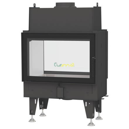 Bef Twin 8 /5-11kw/ teplovzdušná oceľová krbová vložka