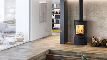 Edilkamin Klass 6 6,6kW teplovzdušné krbové kachle